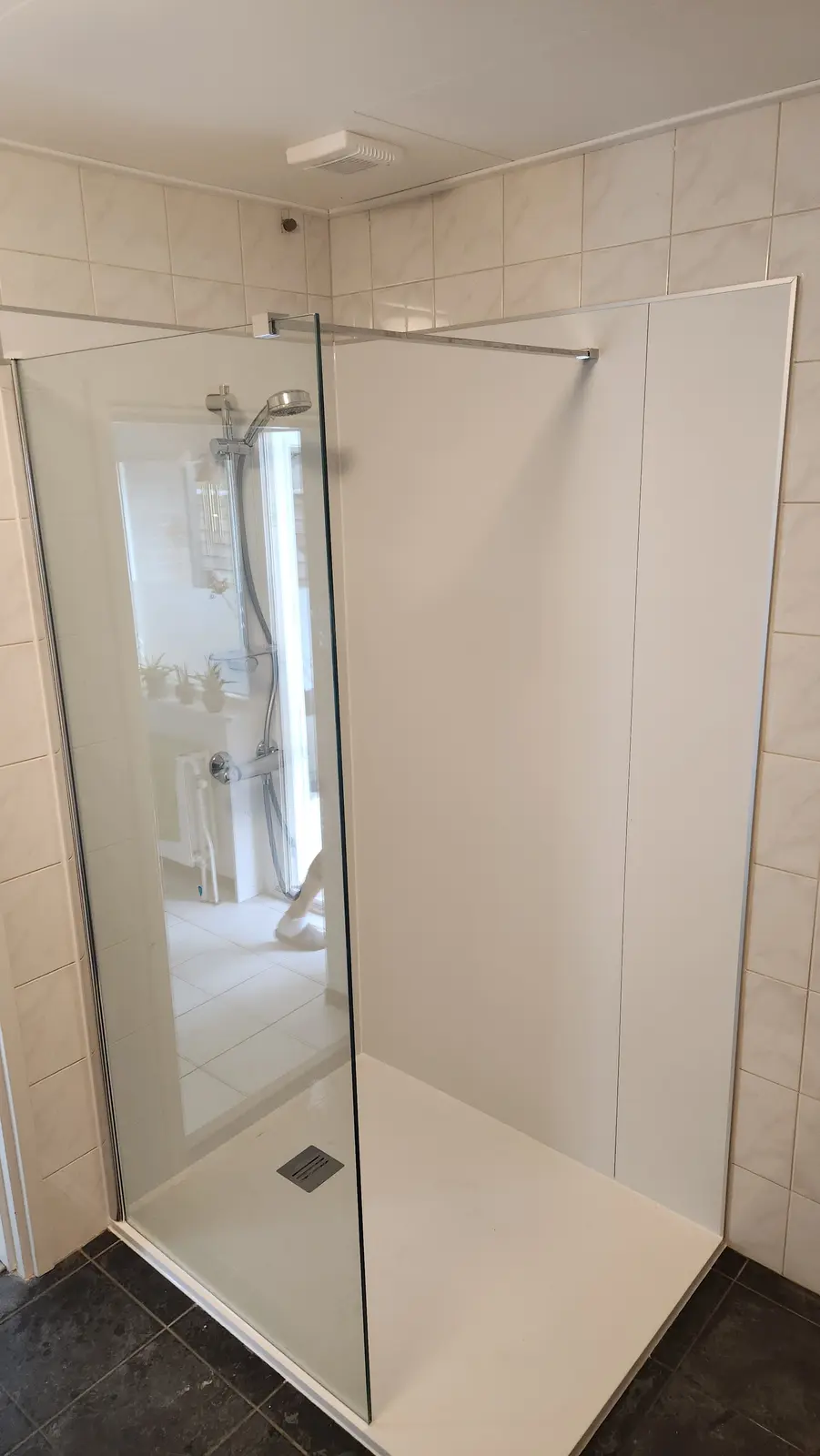 Veilige inloopdouche na renovatie