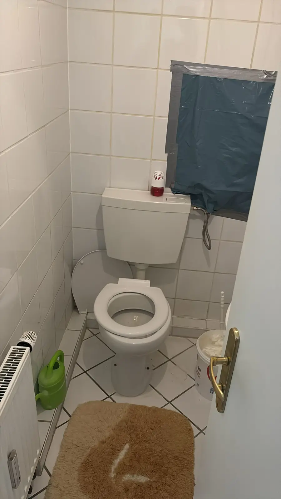 Marmerlook badkamer voor renovatie